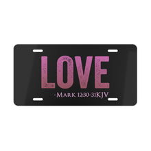 Load image into Gallery viewer, LOVE-Vanity Plate