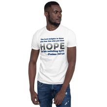 Load image into Gallery viewer, HOPE-Men's Fitted Cotton/Poly T-Shirt