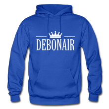 Load image into Gallery viewer, DEBONAIR Men's Premium Heavy Blend Adult Hoodie - royal blue