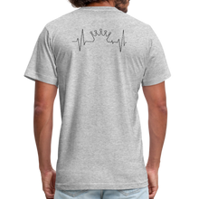 Load image into Gallery viewer, AOC-MEN'S PREMIUM- Jersey T-Shirt by Bella + Canvas - heather gray