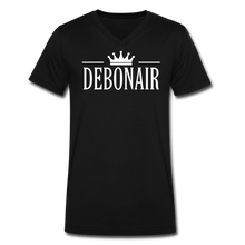 Load image into Gallery viewer, DEBONAIR -Men's Premium Fitted Cotton/Poly T-Shirt - black
