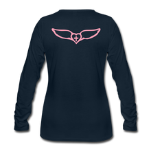Load image into Gallery viewer, Favor-Women's Premium Long Sleeve T-Shirt - deep navy