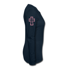 Load image into Gallery viewer, Favor-Women's Premium Long Sleeve T-Shirt - deep navy