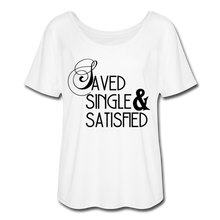 Load image into Gallery viewer, Stacie 2-Women’s Flowy T-Shirt - white