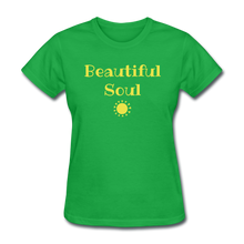 Load image into Gallery viewer, Beautiful Soul Women's T-Shirt - bright green
