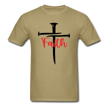 Load image into Gallery viewer, Faith Nail-Unisex Classic T-Shirt - khaki