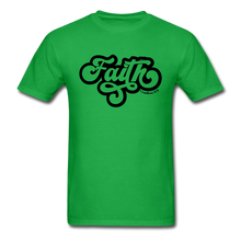 Load image into Gallery viewer, Faith retro-Unisex Classic T-Shirt - bright green