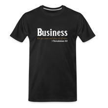 Load image into Gallery viewer, Business Men's Premium T-Shirt - black