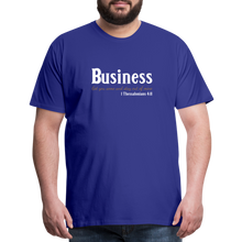 Load image into Gallery viewer, Business Men's Premium T-Shirt - royal blue