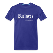 Load image into Gallery viewer, Business Men's Premium T-Shirt - royal blue