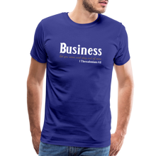 Load image into Gallery viewer, Business Men's Premium T-Shirt - royal blue