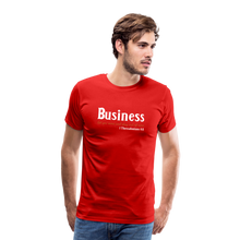 Load image into Gallery viewer, Business Men's Premium T-Shirt - red