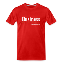 Load image into Gallery viewer, Business Men's Premium T-Shirt - red