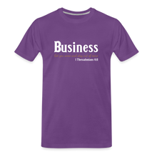 Load image into Gallery viewer, Business Men's Premium T-Shirt - purple