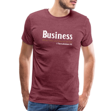 Load image into Gallery viewer, Business Men's Premium T-Shirt - heather burgundy