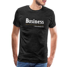 Load image into Gallery viewer, Business Men's Premium T-Shirt - charcoal grey