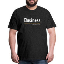 Load image into Gallery viewer, Business Men's Premium T-Shirt - charcoal grey