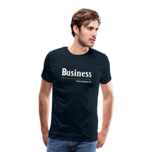 Load image into Gallery viewer, Business Men's Premium T-Shirt - deep navy
