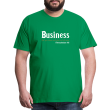Load image into Gallery viewer, Business Men's Premium T-Shirt - kelly green