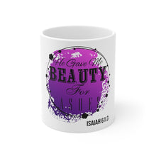 Load image into Gallery viewer, Beauty For Ashes-Mug 11oz
