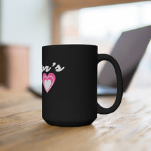 Load image into Gallery viewer, Pastor's Wife Black Mug 15oz
