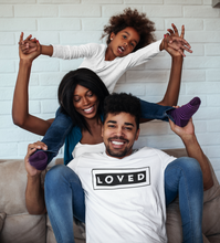 Load image into Gallery viewer, LOVED MEN'S-Fitted Cotton/Poly T-Shirt
