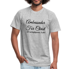 Load image into Gallery viewer, AOC-MEN'S PREMIUM- Jersey T-Shirt by Bella + Canvas - heather gray
