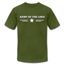 Load image into Gallery viewer, ARMY OF THE LORD-PREMIUM-Unisex Jersey T-Shirt - olive
