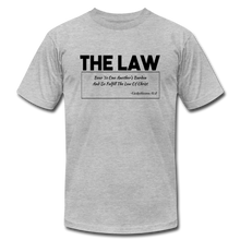 Load image into Gallery viewer, THE LAW-Unisex Jersey T-Shirt - heather gray
