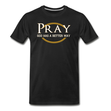 Load image into Gallery viewer, PRAY BIG &amp; TALL-Men's Premium T-Shirt - black
