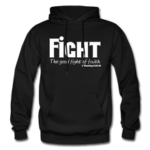 Load image into Gallery viewer, FIGHT-BIG &amp; TALL MEN'S Heavy Blend Adult Hoodie - black
