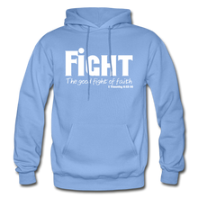 Load image into Gallery viewer, FIGHT-BIG &amp; TALL MEN'S Heavy Blend Adult Hoodie - carolina blue

