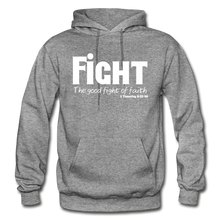 Load image into Gallery viewer, FIGHT-BIG &amp; TALL MEN'S Heavy Blend Adult Hoodie - graphite heather
