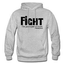 Load image into Gallery viewer, FIGHT-BIG &amp; TALL Heavy Blend Adult Hoodie - heather gray
