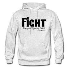 Load image into Gallery viewer, FIGHT-BIG &amp; TALL Heavy Blend Adult Hoodie - light heather gray
