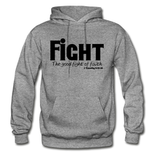 Load image into Gallery viewer, FIGHT-BIG &amp; TALL Heavy Blend Adult Hoodie - graphite heather
