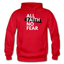 Load image into Gallery viewer, NO FEAR- Heavy Blend Adult Hoodie - red
