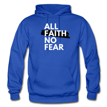 Load image into Gallery viewer, NO FEAR- Heavy Blend Adult Hoodie - royal blue
