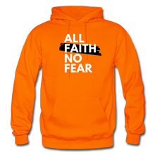 Load image into Gallery viewer, NO FEAR- Heavy Blend Adult Hoodie - orange
