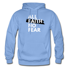 Load image into Gallery viewer, NO FEAR- Heavy Blend Adult Hoodie - carolina blue
