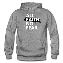 Load image into Gallery viewer, NO FEAR- Heavy Blend Adult Hoodie - graphite heather
