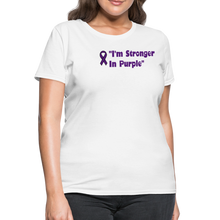 Load image into Gallery viewer, Stronger-Women's T-Shirt - white
