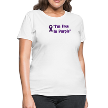 Load image into Gallery viewer, Free-Women's T-Shirt - white
