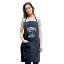 Load image into Gallery viewer, Kitchen Queen-Adjustable Apron - navy
