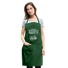Load image into Gallery viewer, Kitchen Queen-Adjustable Apron - forest green
