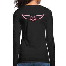 Load image into Gallery viewer, Favor-Women's Premium Long Sleeve T-Shirt - black
