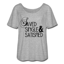 Load image into Gallery viewer, Stacie 2-Women’s Flowy T-Shirt - heather gray
