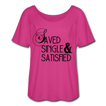 Load image into Gallery viewer, Stacie 2-Women’s Flowy T-Shirt - dark pink
