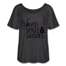 Load image into Gallery viewer, Stacie 2-Women’s Flowy T-Shirt - charcoal gray
