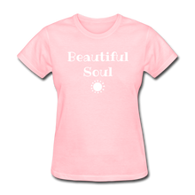 Load image into Gallery viewer, Beautiful Soul Women's T-Shirt-whtpt - pink
